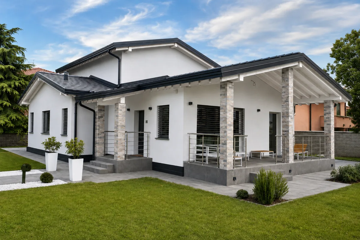 Villa MANINI — Rivolta d'Adda (CR) certificata CasaClima KlimaHaus
